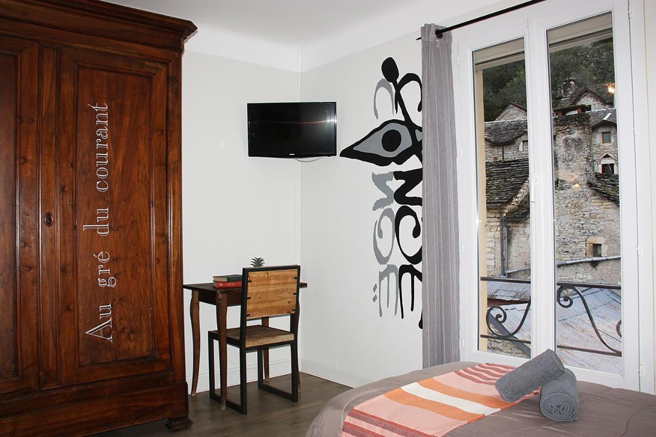 Hotel Des Bateliers La Malène Dış mekan fotoğraf