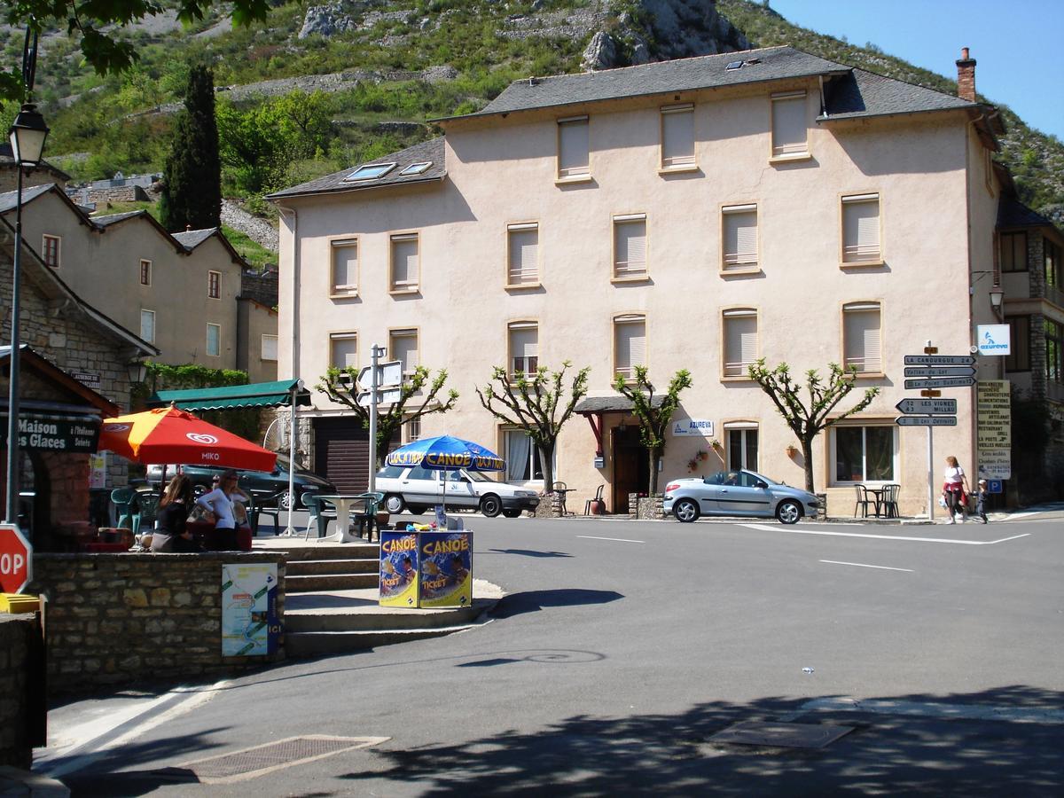 Hotel Des Bateliers La Malène Dış mekan fotoğraf