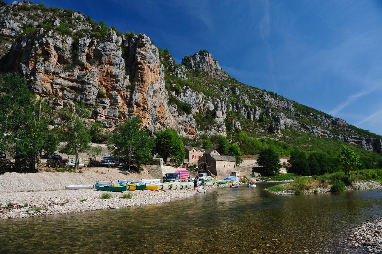 Hotel Des Bateliers La Malène Dış mekan fotoğraf