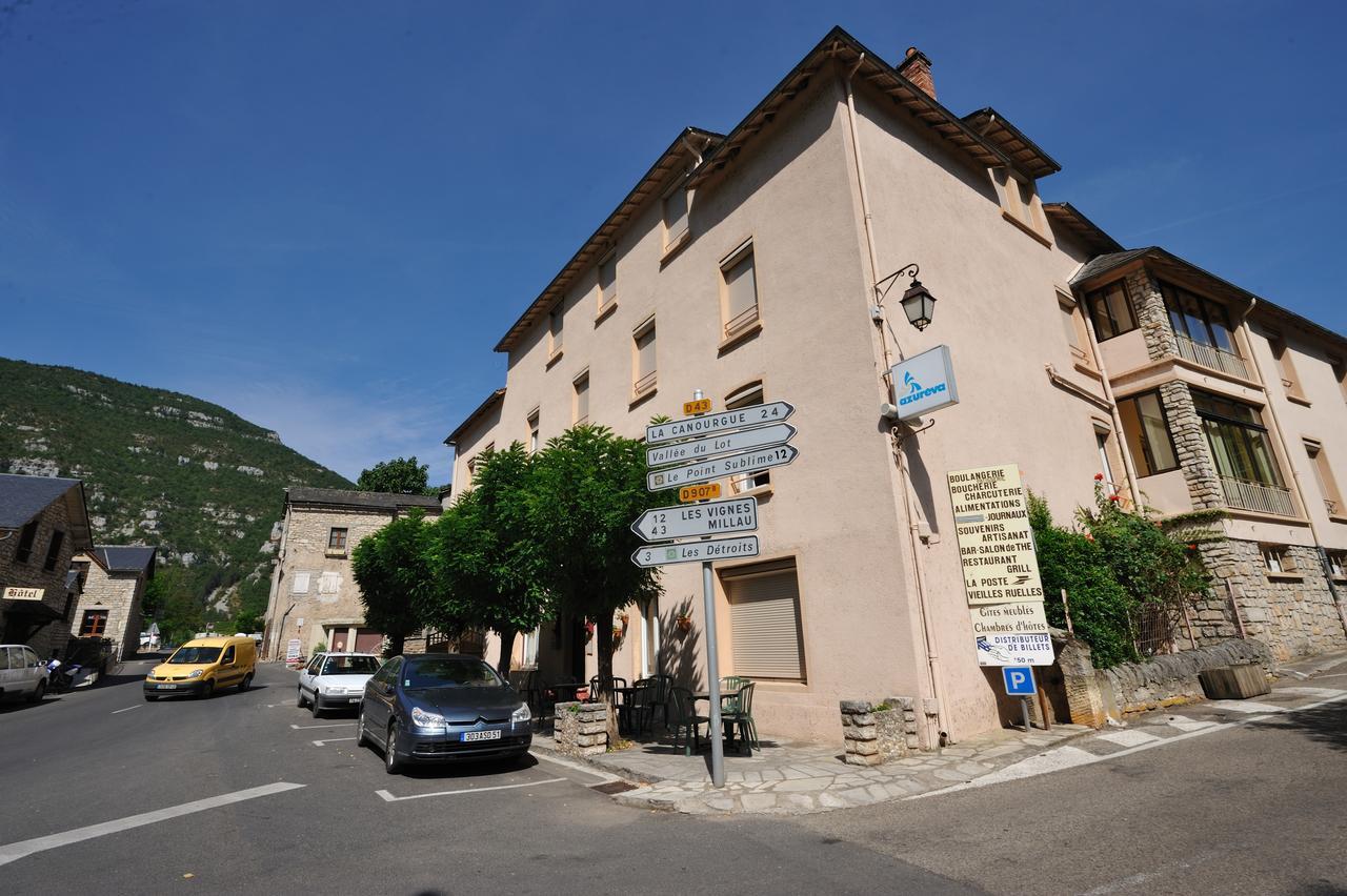 Hotel Des Bateliers La Malène Dış mekan fotoğraf