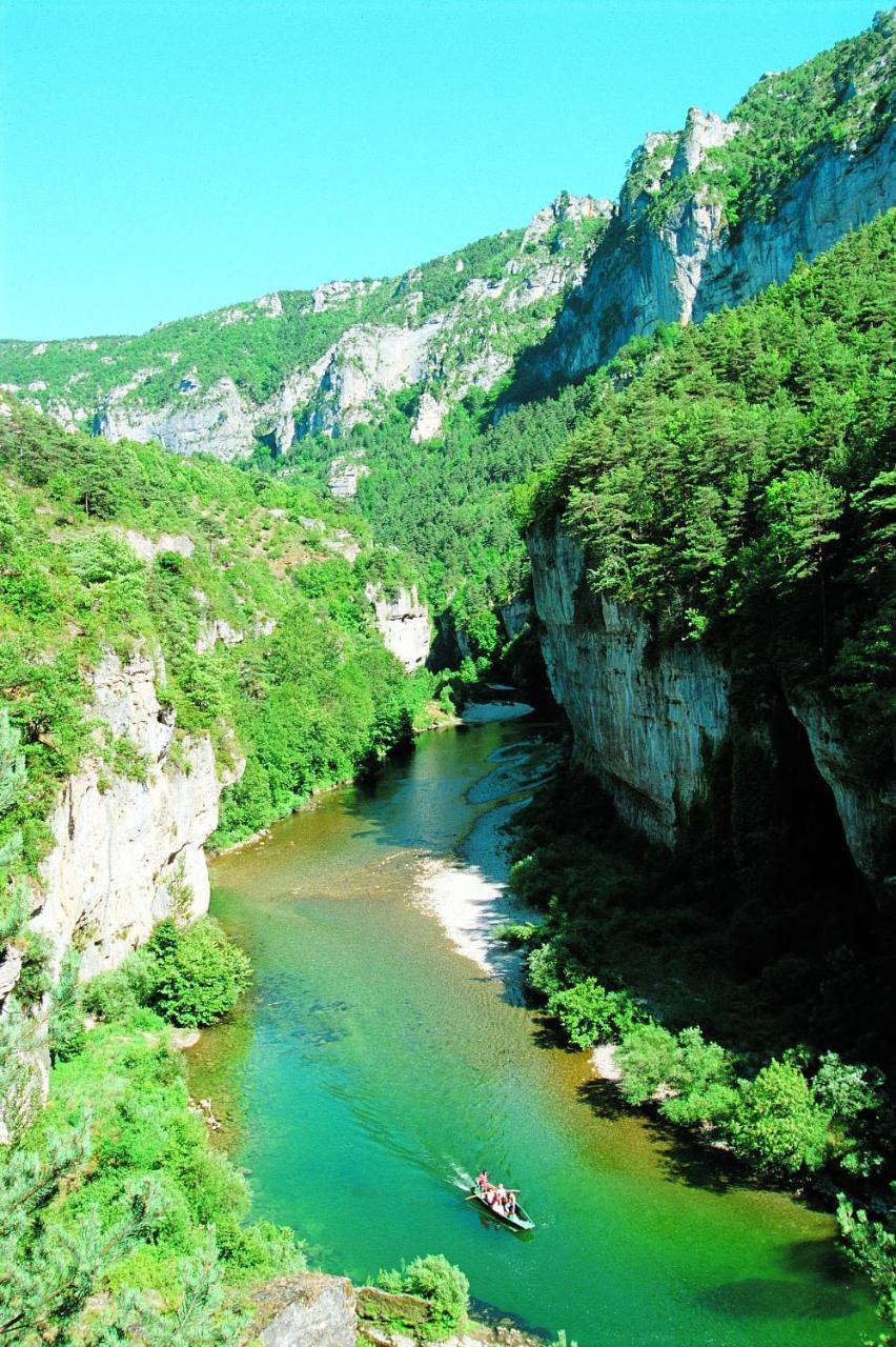 Hotel Des Bateliers La Malène Dış mekan fotoğraf